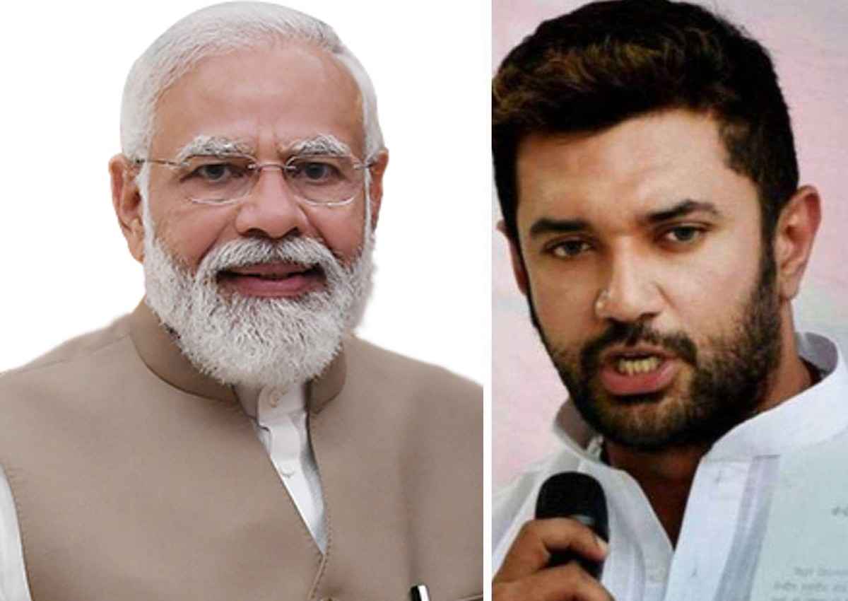 PM MODI CHIRAG PASWAN PM MODI CHIRAG PASWAN