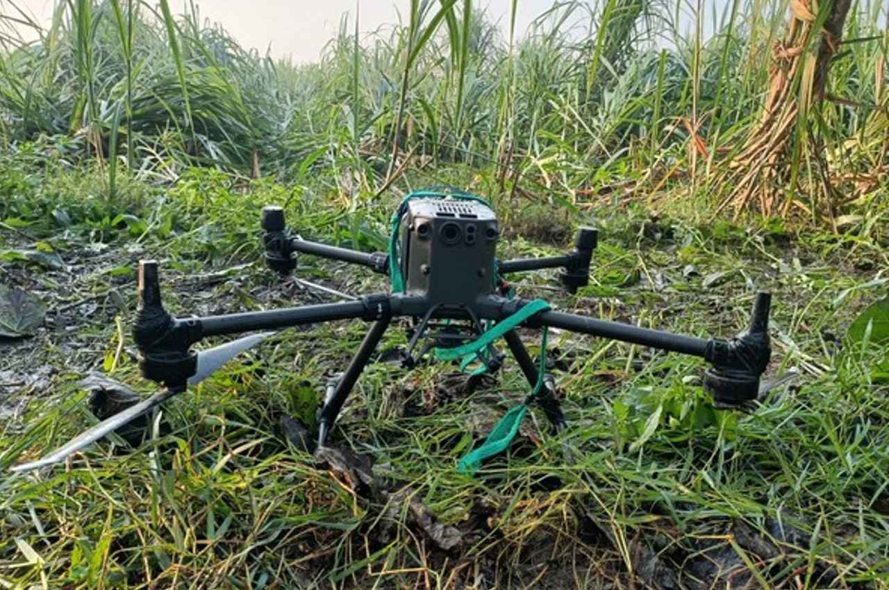 Pakistani drone shot