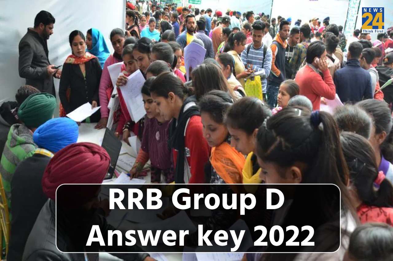 RRB Group D answer key 2022