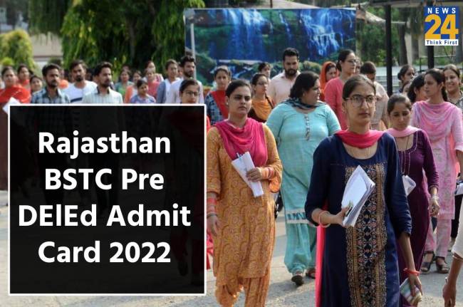 Rajasthan BSTC Pre DElEd Admit Card 2022