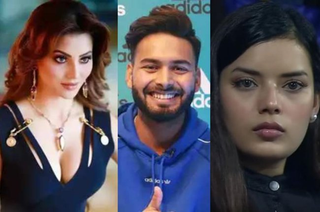 Rishabh Pant, Urvashi Rautela, Isha Negi