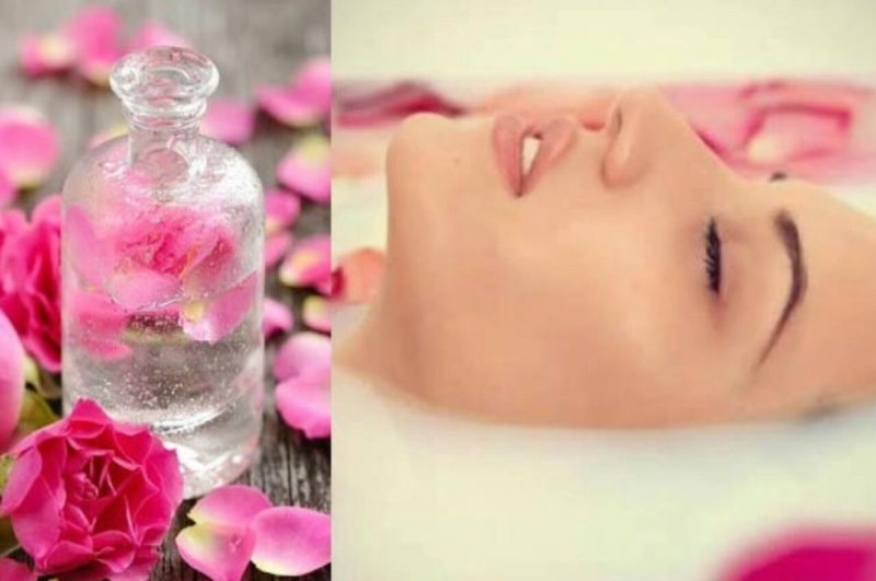 Rose Water Bath