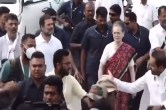 Sonia Gandhi Padyatra