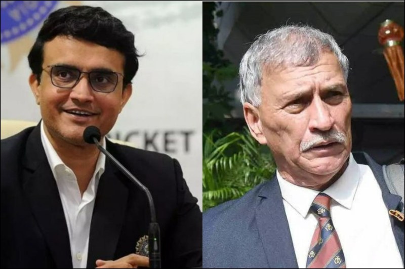 Sourav Ganguly and Roger Binny