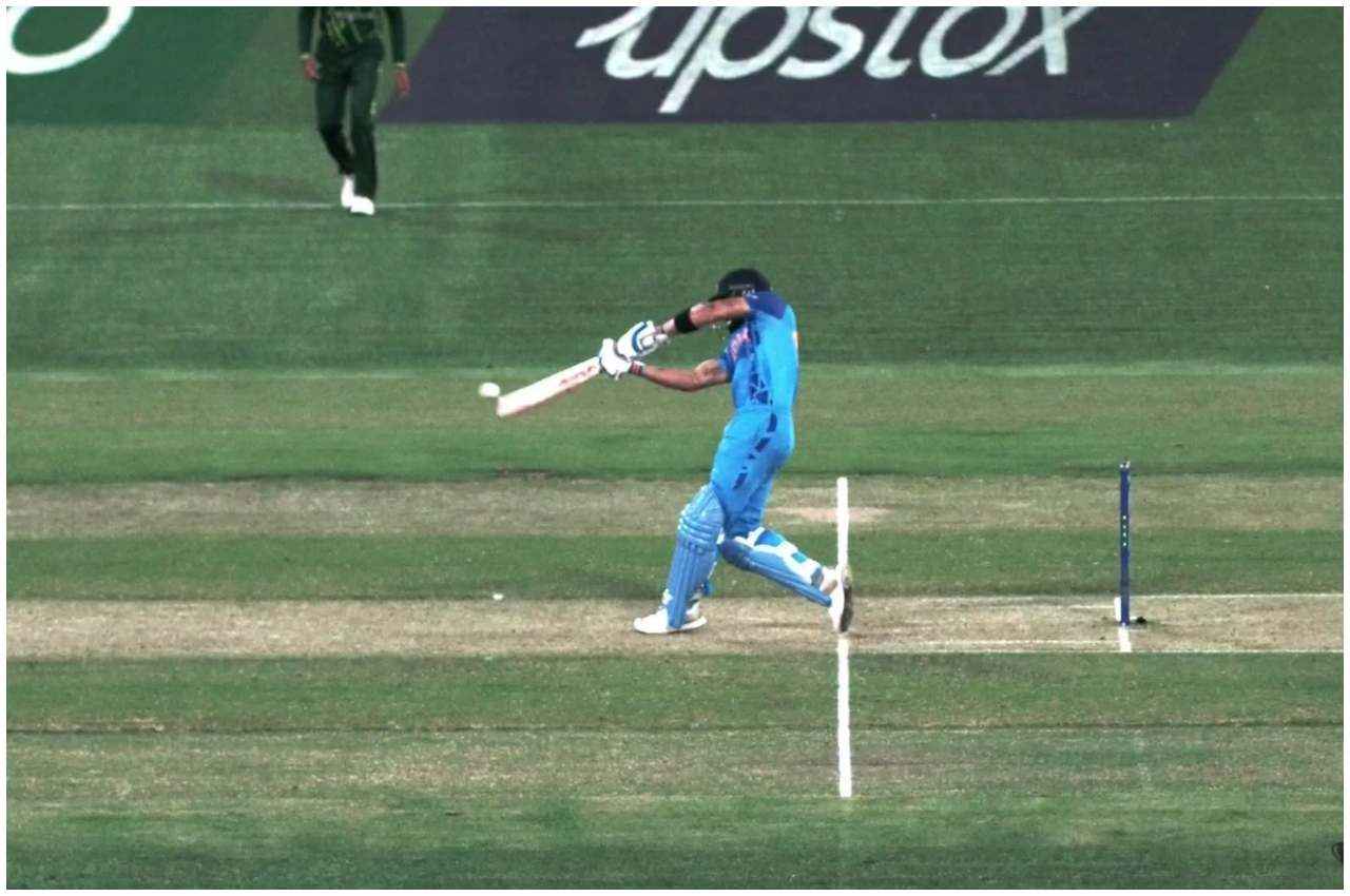 T20 World Cup 2022 IND vs PAK Virat Kohli No ball mohammad nawaz