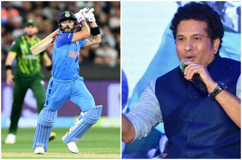 T20 World Cup 2022 IND vs PAK Virat Kohli Sachin Tendulkar