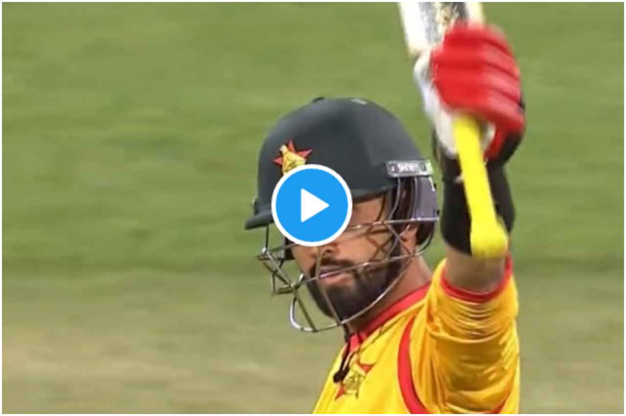 ZIM vs IRE: सिकंदर बने जिम्बाव्वे के 'राजा', छक्के ठोक मचाई तबाही, देखें वीडियो