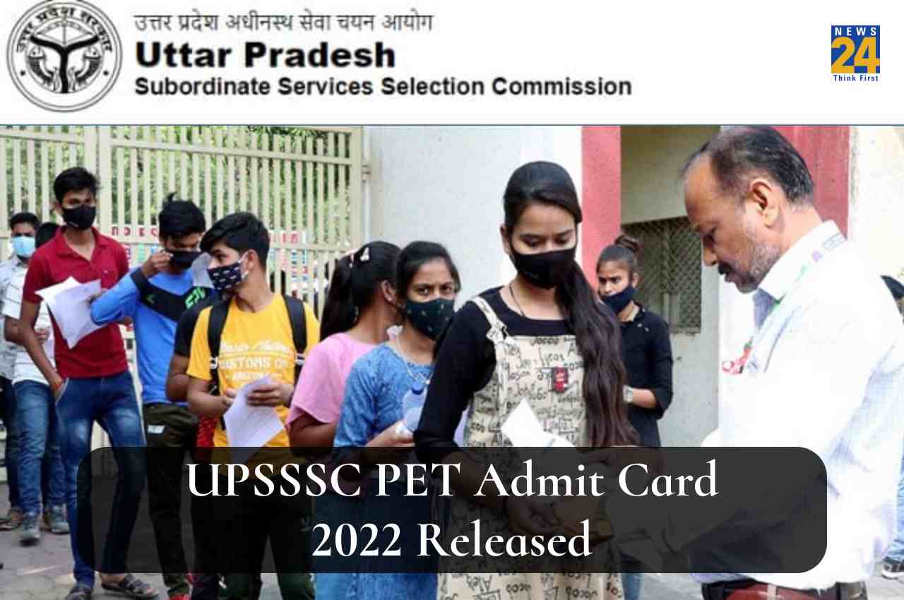 UPSSSC PET Admit Card 2022