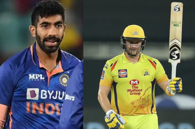 Shane Watson reacts on Jasprit Bumrah