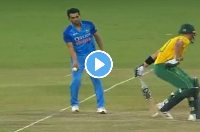 IND vs SA 3rd T20 Deepak Chahar not do runs out Tristan Stubbs