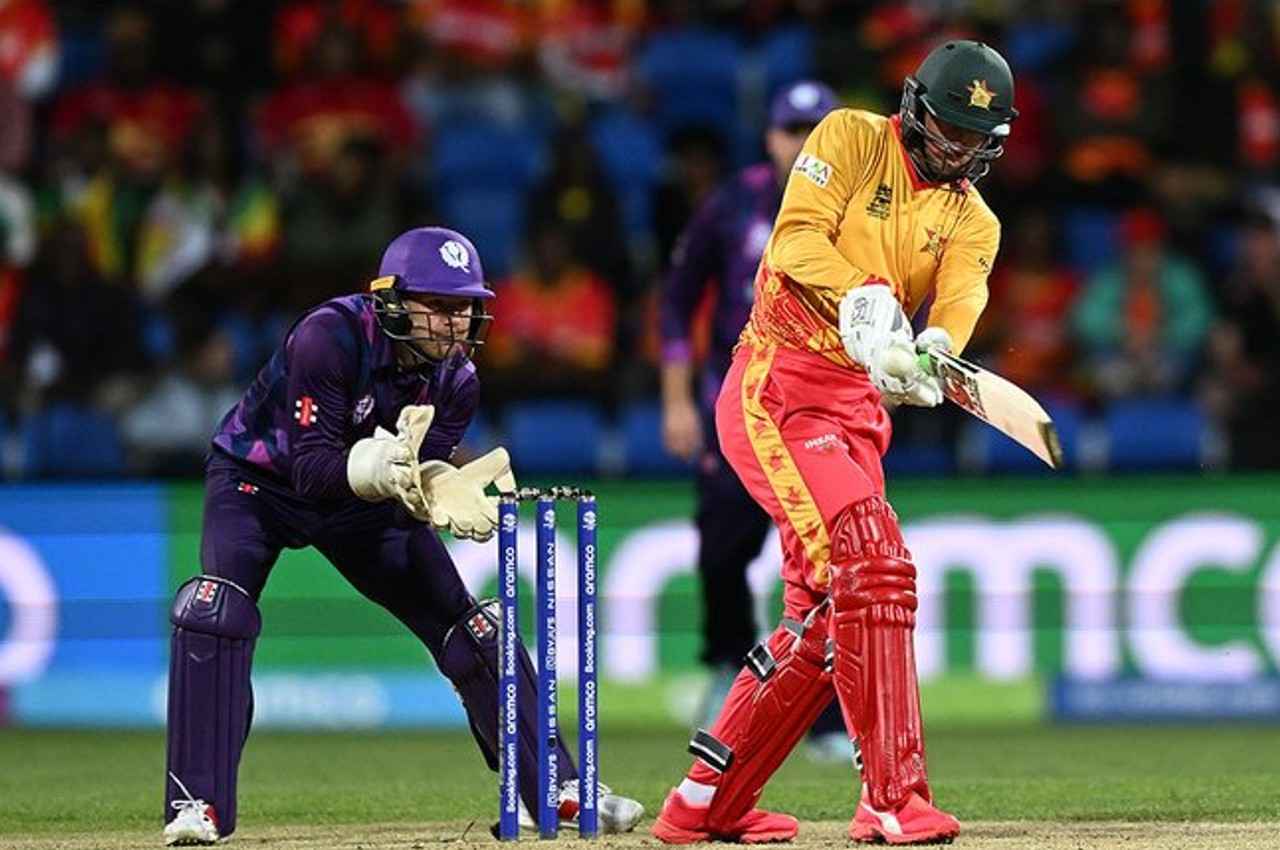 SCO vs ZIM Zimbabwe won by 5 wickets
