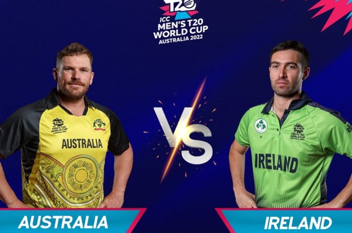 AUS vs IRE t20 world cup 2022 Live Streaming