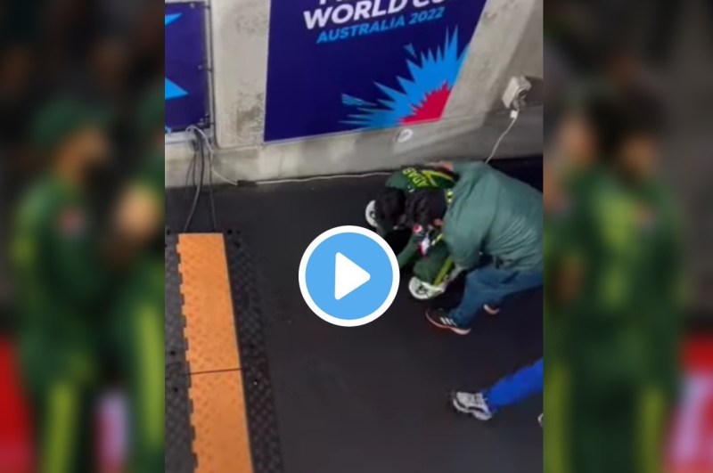 PAK vs ZIM Shadab Khan crying video Zimbabwe beat Pakistan