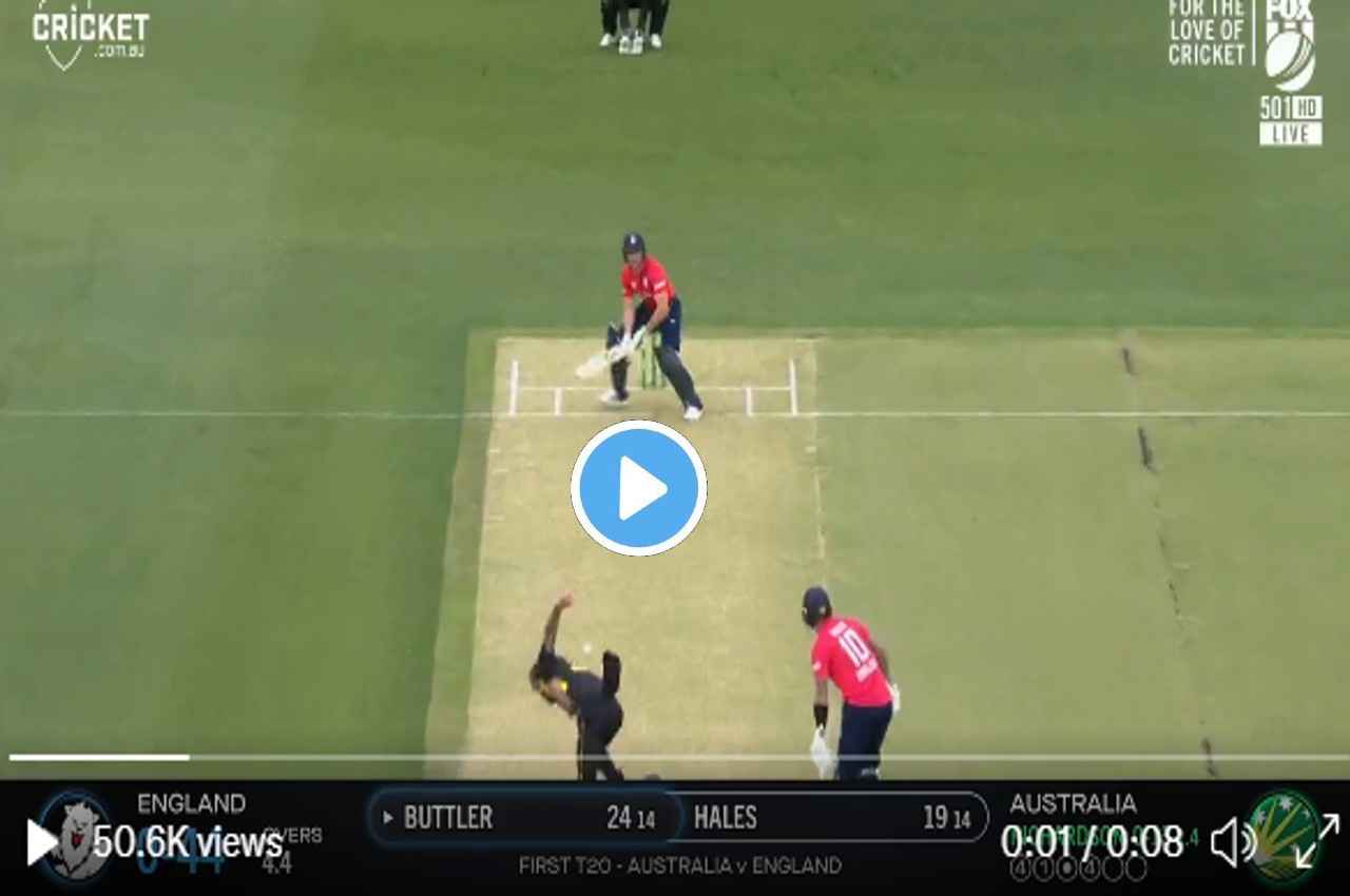 AUS vs ENG: विकेटकीपर के ऊपर से गायब हो गई बॉल, Butler का 'किलर' छक्का देख मुंह से निकलेगा वाह