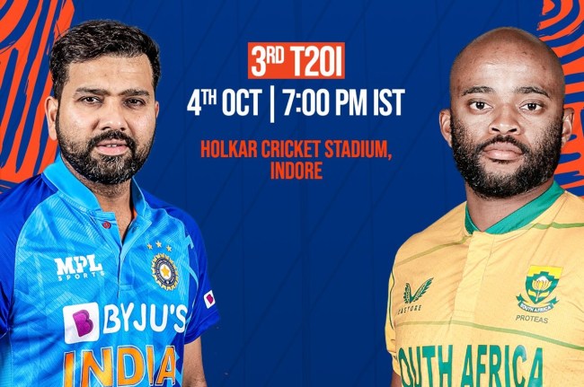 Ind vs SA 3rd T20 Live score Ind vs SA 3rd T20 Live score