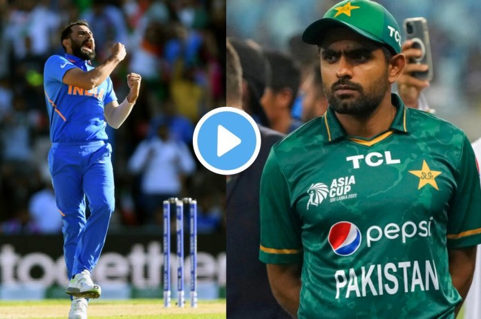 IND vs AUS T20 World Cup Mohammed Shami Pakistan and Babar Azam in tension