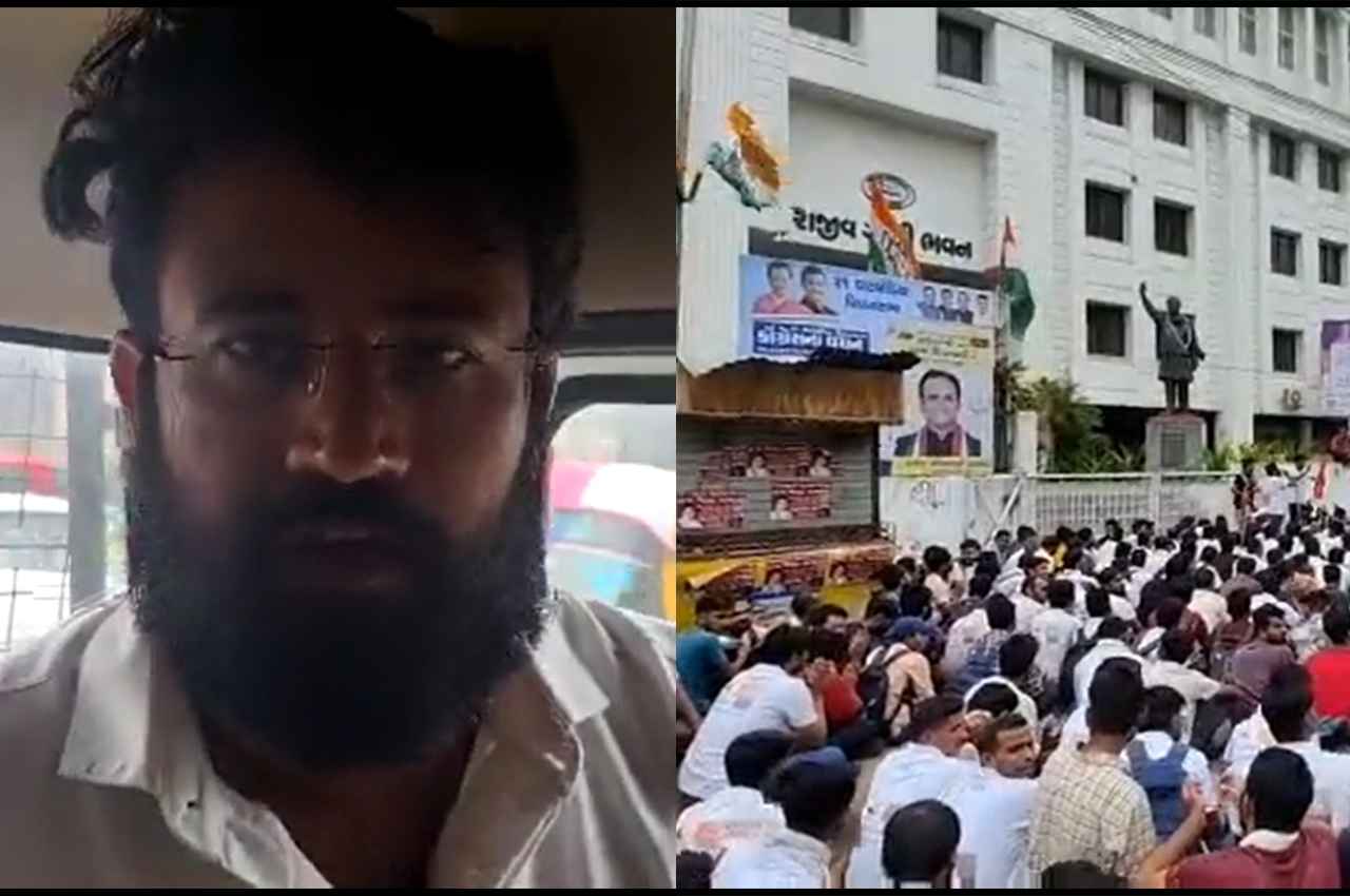 Upen Yadav detained by Gujarat Police