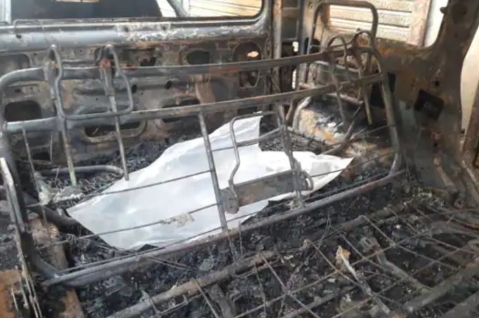 Watchman burnt alive due to fire in car in Kota