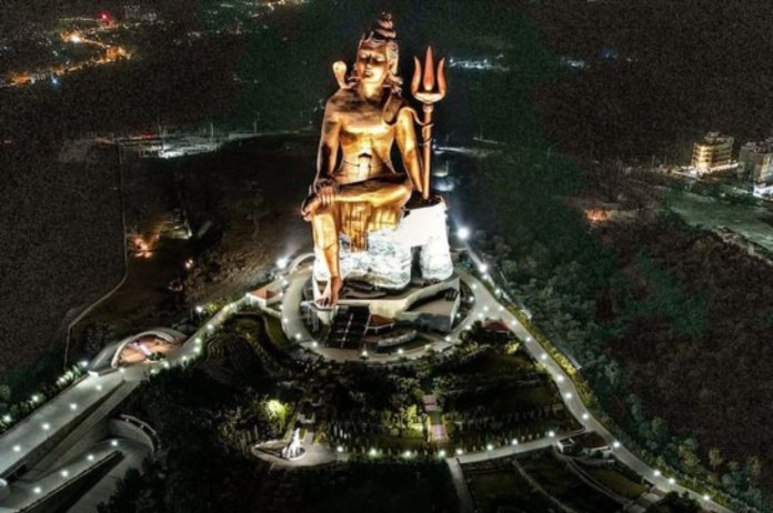 World's tallest Shiva statue dedicated to the country