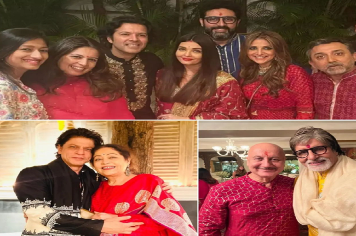 Big B Diwali Bash: अमिताभ बच्चन के बंगले पर मना दिवाली का जश्न, शाहरुख से लेकर रानी तक ने की शिरकत, देखें इनसाइड पिक्स