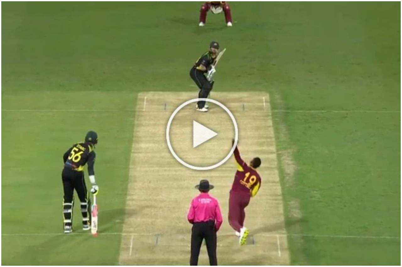 aus vs wi last over drama