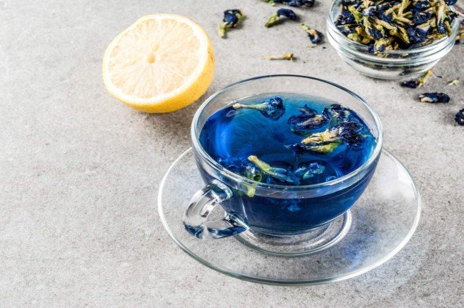 blue tea