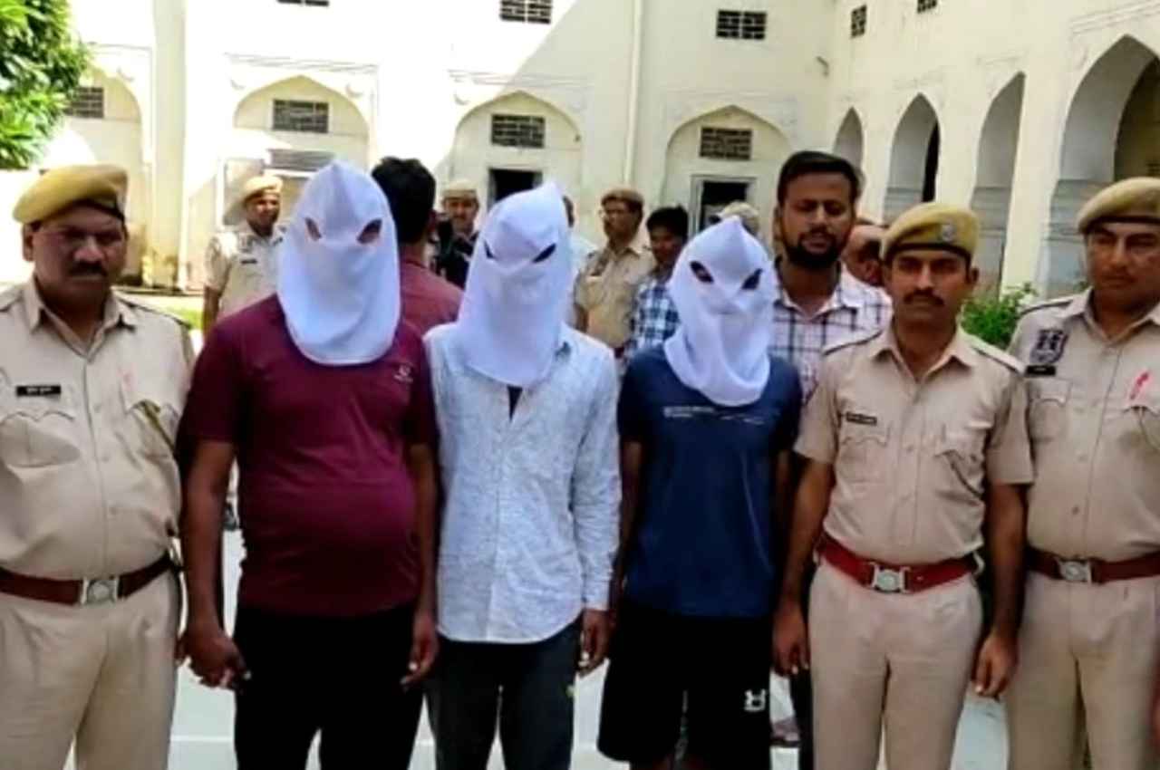 जयपुर में छात्रा के अपहरण मामले में बड़ा खुलासा, दांत तोड़ने वाले तीन आरोपी गिरफ्तार  