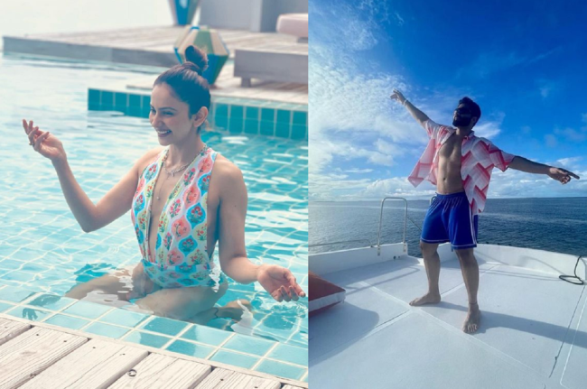 Rakul Preet Singh ने मालदीव में क्लिक की Jackky Bhagnani की शानदार तस्वीरें, एक्टर ने यूं किया रिएक्ट