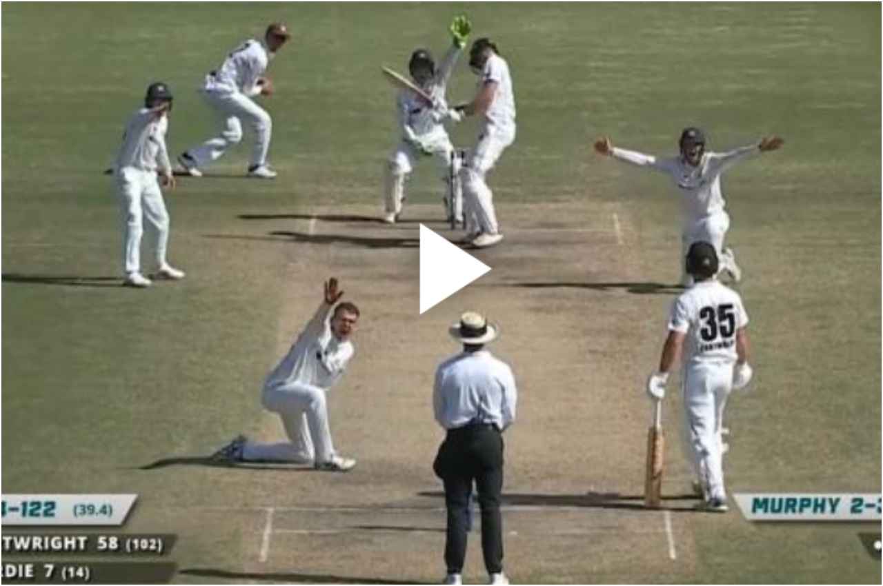 आउट या नॉटआउट? इस LBW पर मच गया बवाल, देखें वीडियो