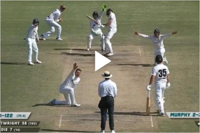 sheffield shield 2022 wa vs vic LBW