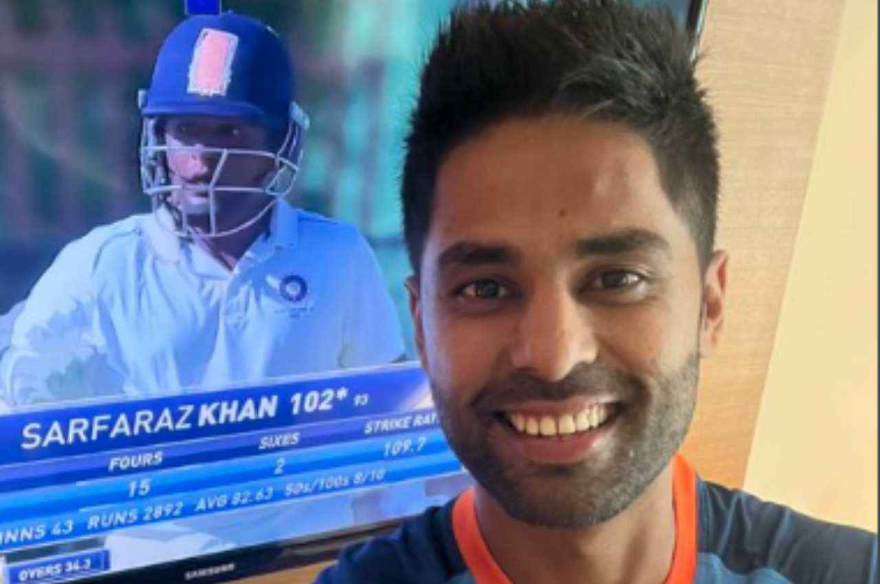 Irani Trophy में आया सरफराज खान का तूफान, सूर्या दादा बोले-'फक्र है...'
