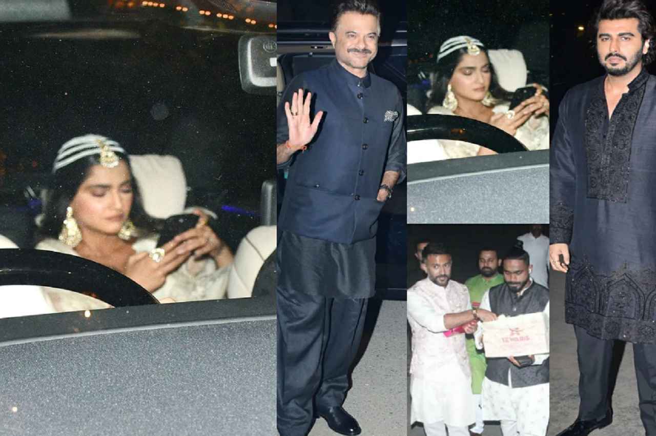 Sonam Kapoor Diwali Bash: मां बनने के बाद सोनम कपूर ने ग्रैंड अंदाज में मनाई पहली दिवाली, रॉयल लुक की हर तरफ चर्चा