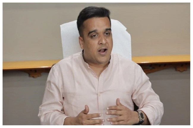 गुजरात के गृह मंत्री हर्ष संघवी