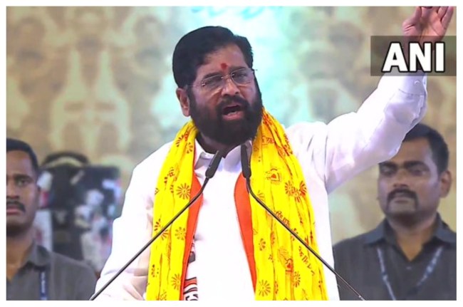 रैली में मुंबई के सीएम एकनाथ शिंदे