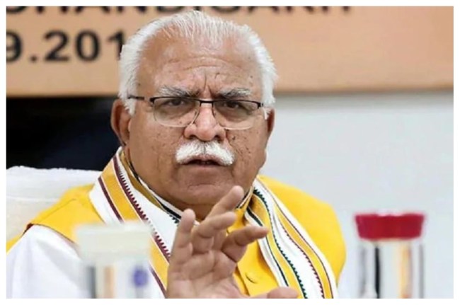 हरियाणा के सीएम मनोहर खट्टर