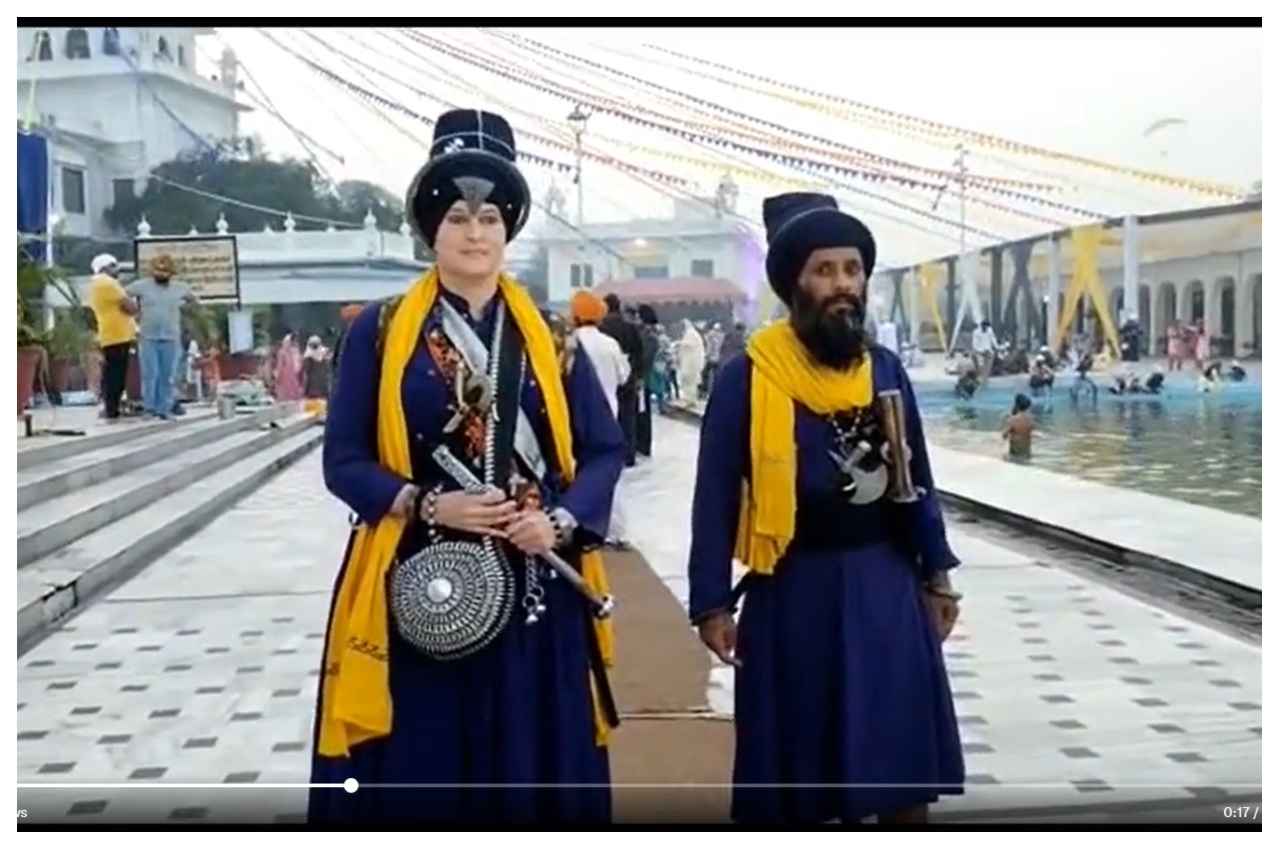 Video: बेल्जियम की युवती को 'निहंग' से हुआ प्यार, पंजाब आकर रचाई शादी, देखें वीडियो