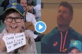 AUS vs ENG David Warner Fan video