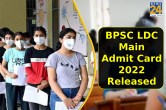 BPSC LDC Main admit card 2022