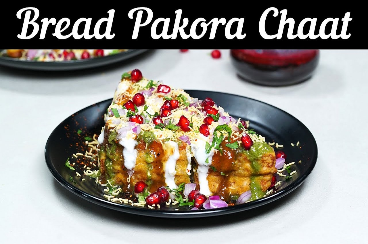 Bread Pakora Chaat
