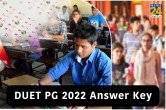 DUET PG 2022 Answer Key