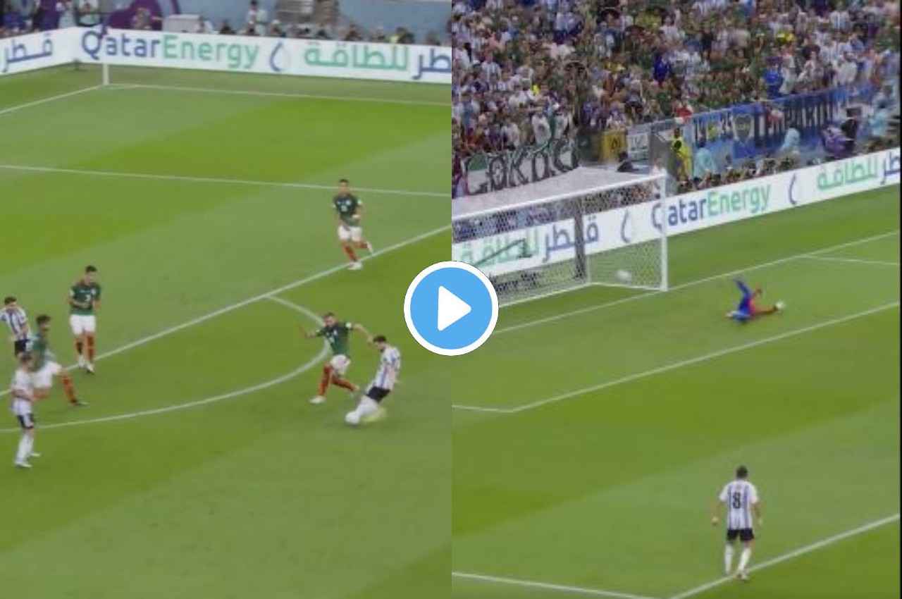 FIFA World Cup 2022 Lionel Messi Argentina vs Mexico