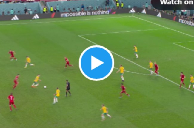 FIFA World Cup 2022 australia vs denmark mathew leckie