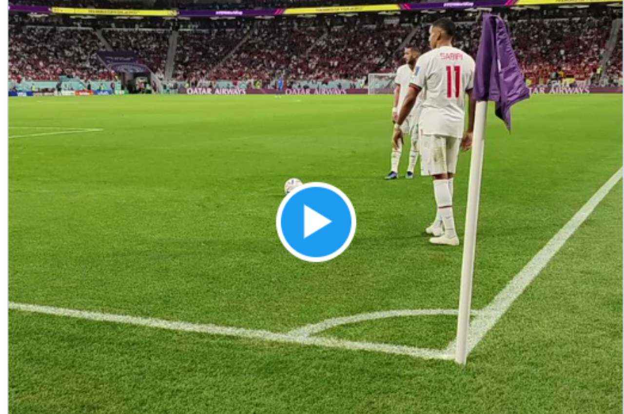 FIFA World Cup 2022: अद्भुत...अविश्वसनीय, मोरक्को के फुटबॉलर ने फ्री किक पर दागा खतरनाक गोल, देखें वीडियो