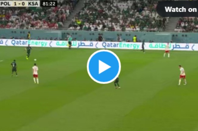 FIFA World Cup 2022 poland vs saudi arabia Robert Lewandowski goal