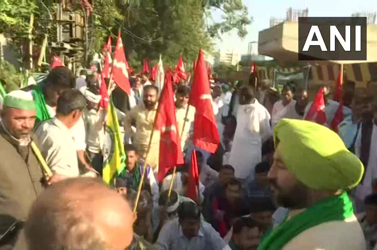 Farmers Protest in Jaipur
