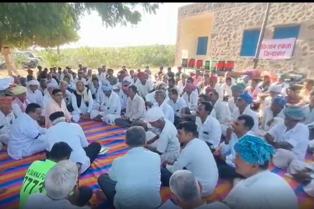 Jalore: नर्मदा के पानी के लिए किसानों का धरना, पांच किसान भूख हड़ताल पर, जानें क्या है मांग?