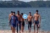 Hardik Pandya abs IND vs NZ