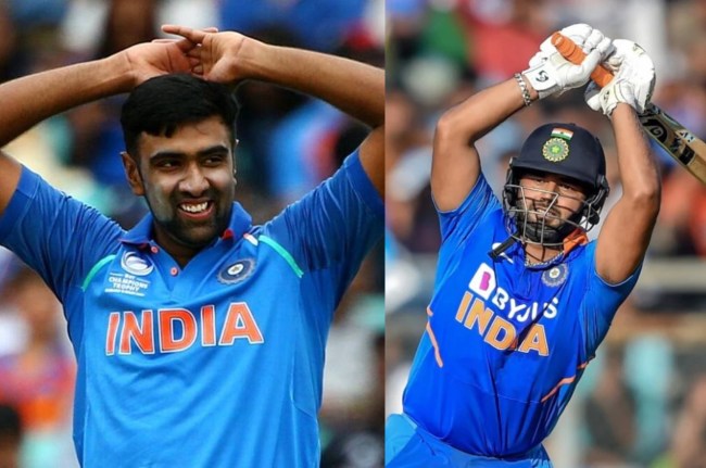 IND vs NZ ravichandran ashwin rishabh pant
