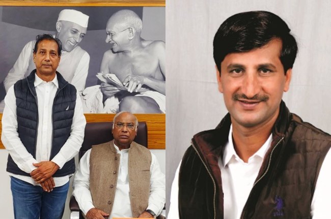 Minister Rajendra Gudha and MLA Indraj Gurjar Minister Rajendra Gudha and MLA Indraj Gurjar