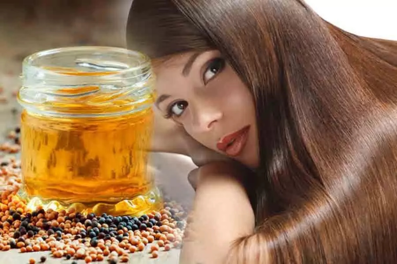 Mustard Oil and Egg Hair Mask